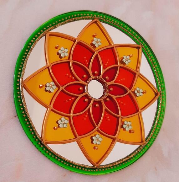 Espelho Mandala para Porta 12cm