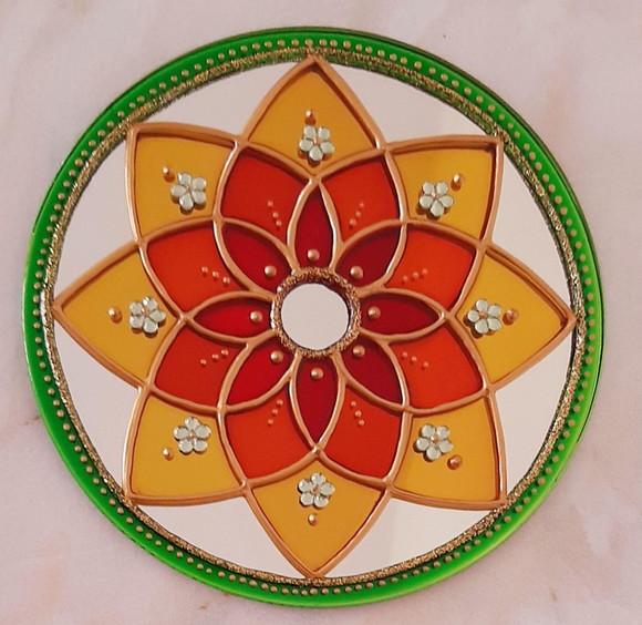 Espelho Mandala para Porta 12cm