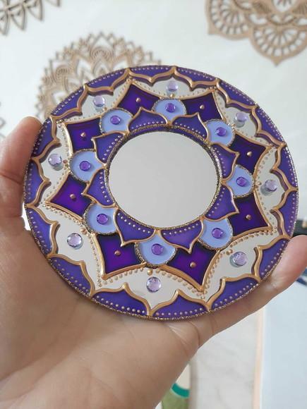 Espelho Violeta para Porta 12cm