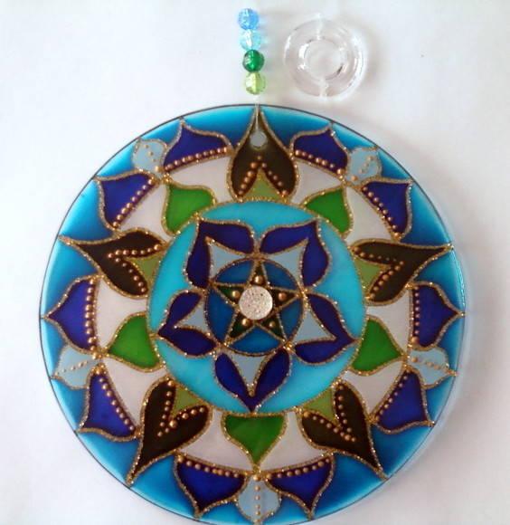 Mandala 5 Pétalas 15cm