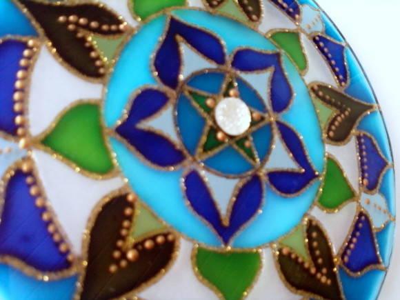 Mandala 5 Pétalas 15cm