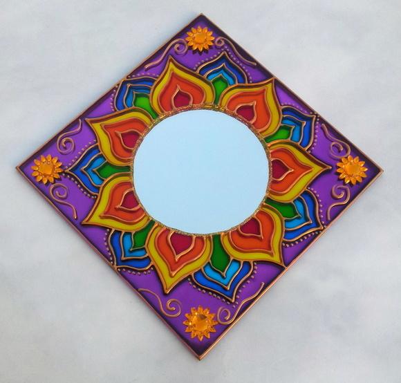 Mandala 7 Chamas 15cm