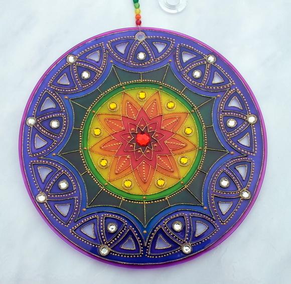 Mandala 7 Cores 30cm