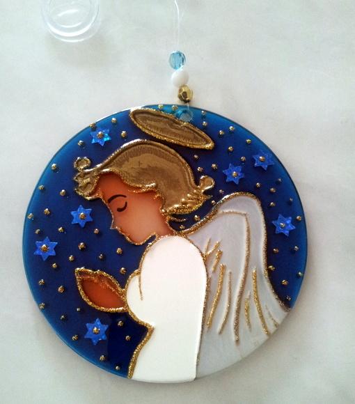 Mandala Anjo da Guarda 12cm