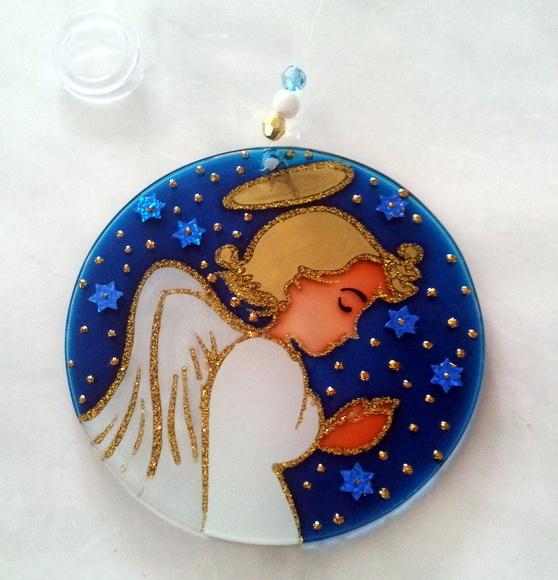 Mandala Anjo da Guarda 12cm