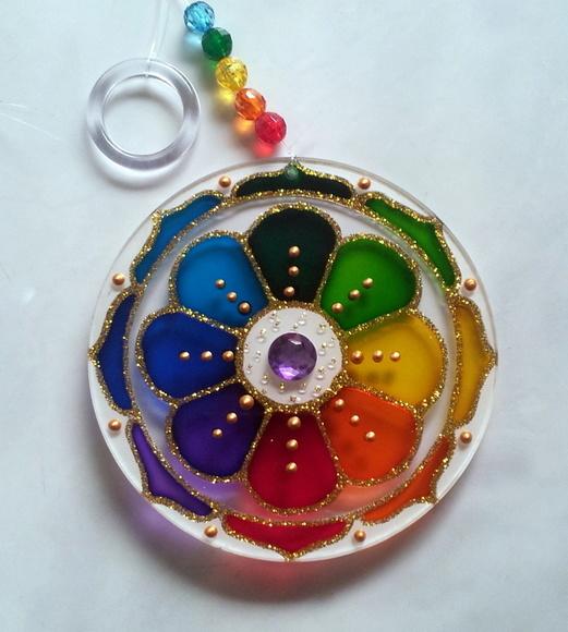 Mandala Colorida 10cm