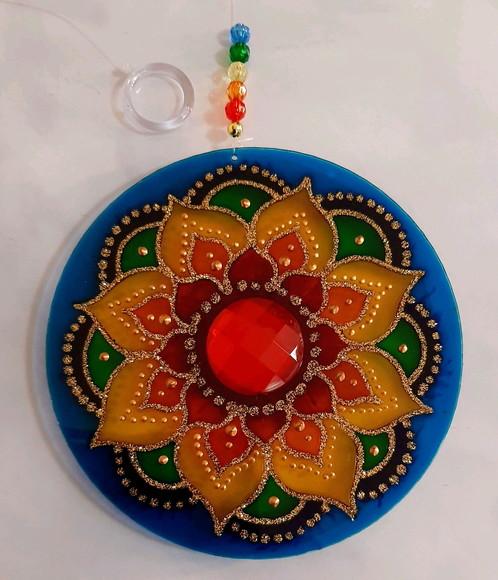 Mandala Colorida 15cm