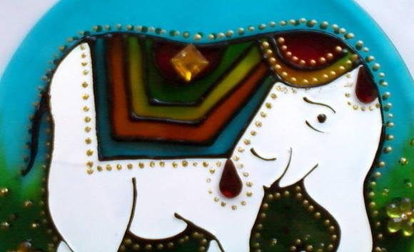 Mandala de Elefante 12cm
