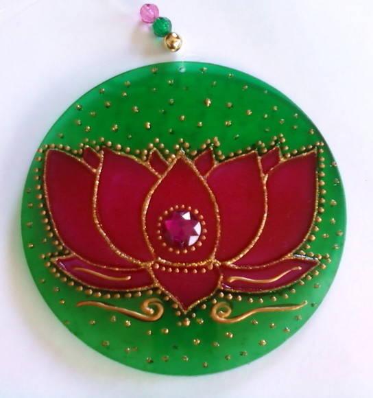 Mandala Flor de Lótus 12 cm