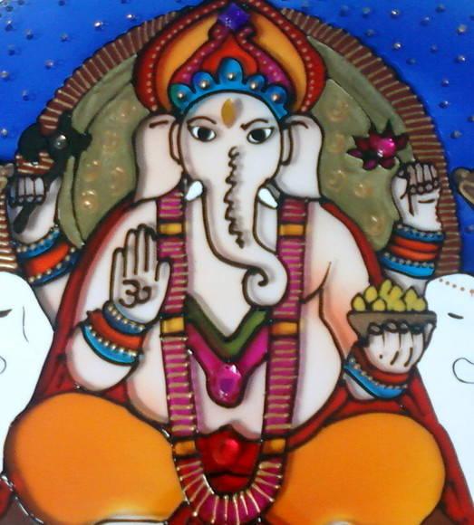 Mandala Ganesha 25cm
