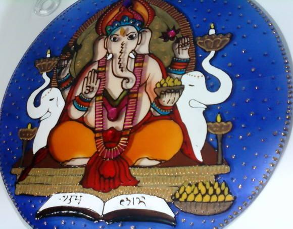 Mandala Ganesha 25cm