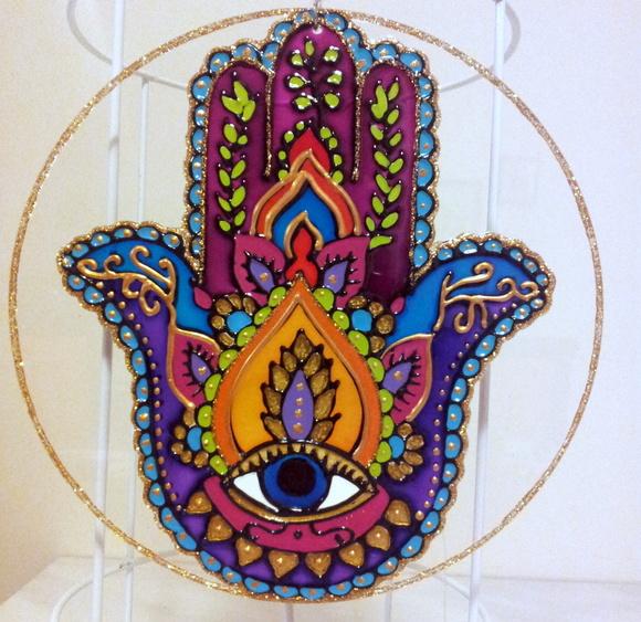 Mandala Mão de Hansa 15cm