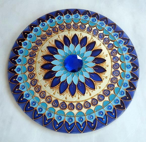 Mandala Serenidade em Espelho 25cm