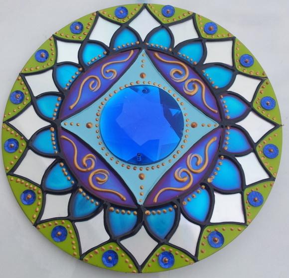 Mandala Serenidade em Cd Reciclado