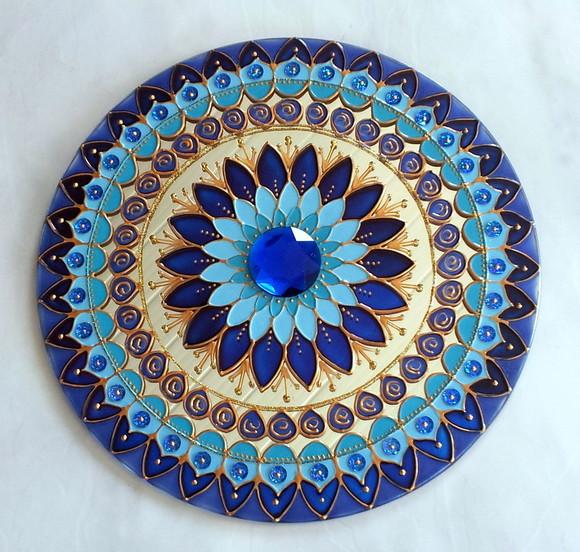 Mandala Serenidade em Espelho 30cm