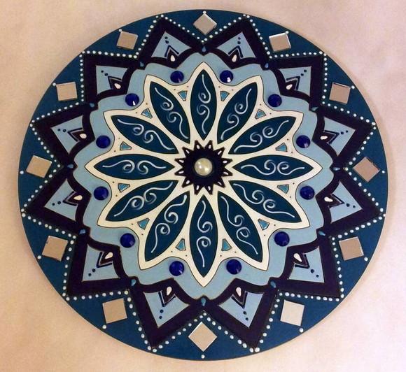 Mandala Serenidade em MDF de 20cm