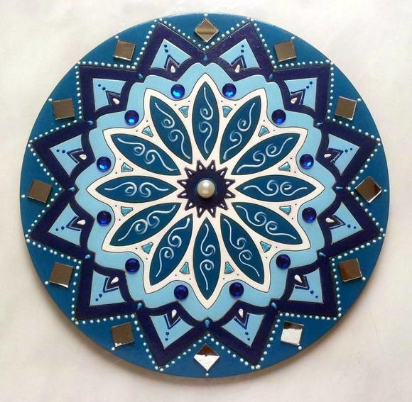 Mandala Serenidade em MDF de 20cm