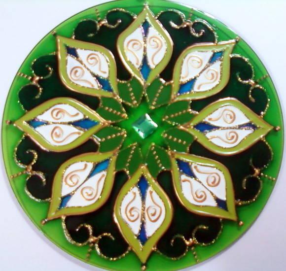 Mandala Verde 15cm