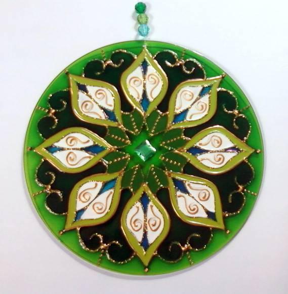 Mandala Verde 15cm