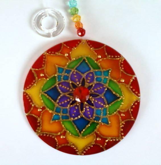 Mandalas 7 Cores 10cm