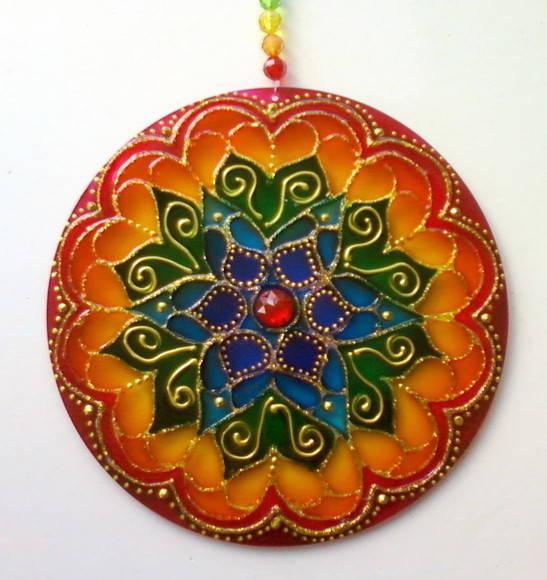 Mandalas 7cores 15cm Modelo2