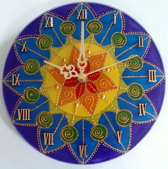 Relógio de Parede Colorido 20cm