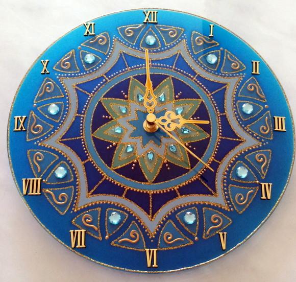Relógio Mandala Sabedoria 25cm