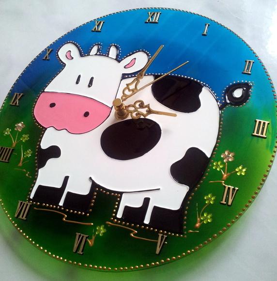 Relógio Vaquinha 25cm