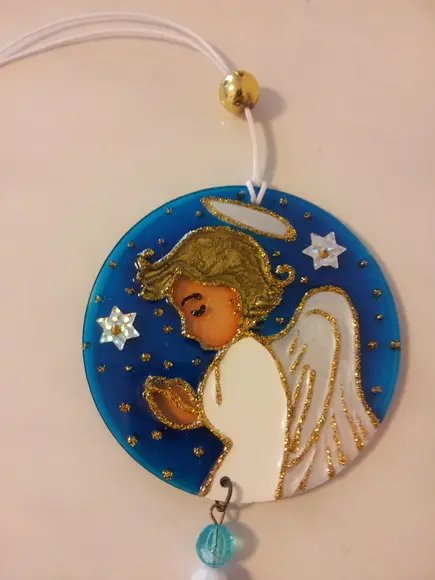 Amuleto Anjo da Guarda para Proteção