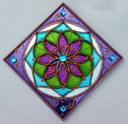 Espelho Espiritualidade 15x15 de Parede