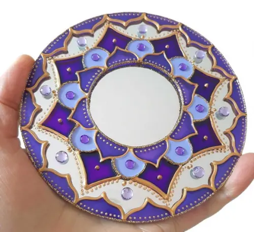 Espelho Violeta para Porta 12cm