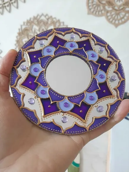 Espelho Violeta para Porta 12cm