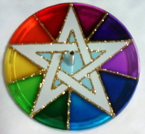 Incensário Pentagrama 12cm