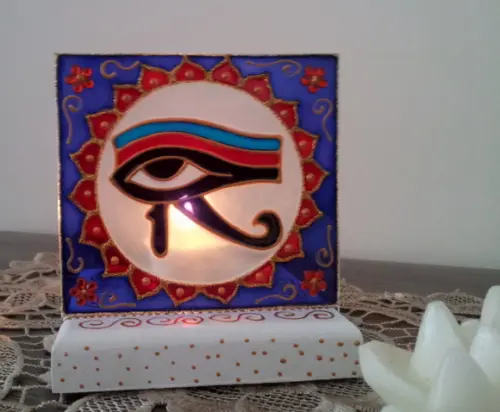 Luminária de Mesa Olho de Hórus