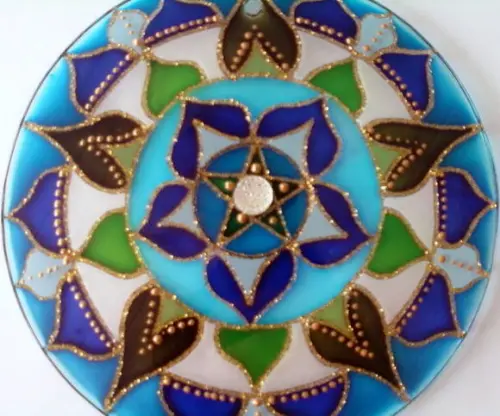 Mandala 5 Pétalas 15cm