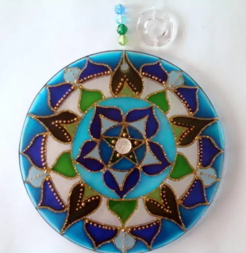 Mandala 5 Pétalas 15cm