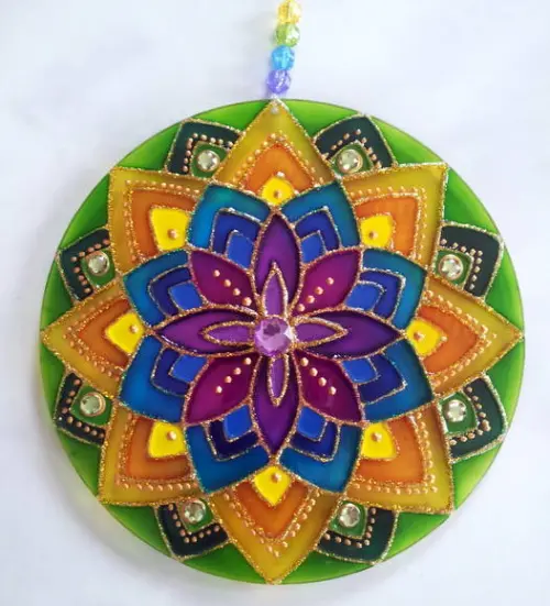 Mandala Colorida 15cm