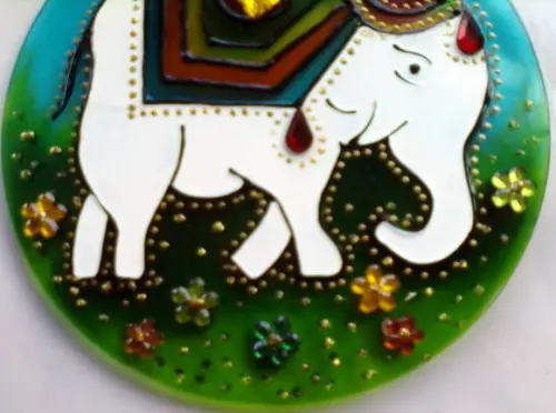 Mandala de Elefante 12cm