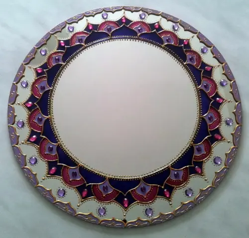 Mandala Decorativa Violeta 30cm
