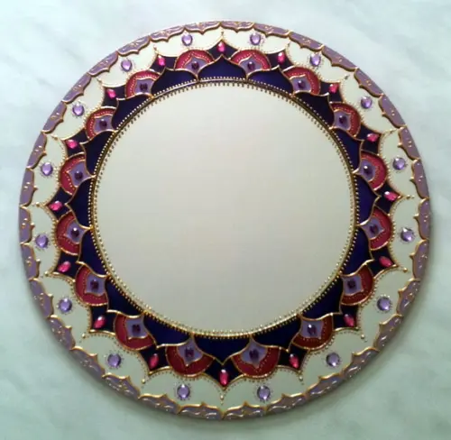 Mandala Decorativa Violeta 30cm