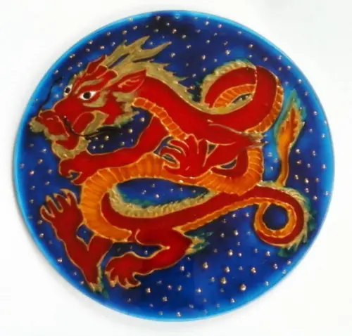 Mandala Dragão Chinês 15cm