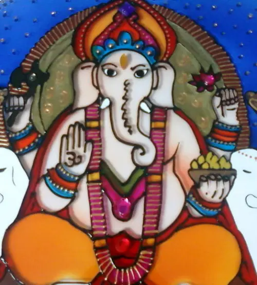 Mandala Ganesha 25cm