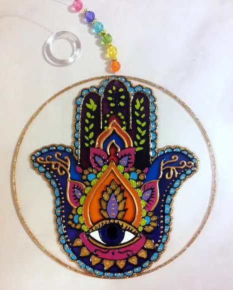 Mandala Mão de Hansa 15cm
