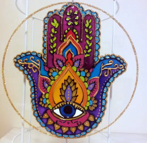 Mandala Mão de Hansa 15cm
