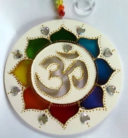 Mandala Om 15cm