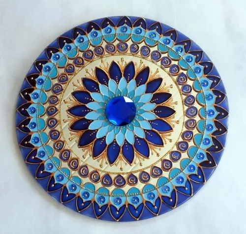 Mandala Serenidade em Espelho 30cm