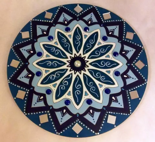 Mandala Serenidade em MDF de 20cm
