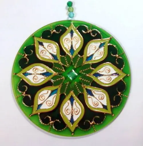Mandala Verde 15cm