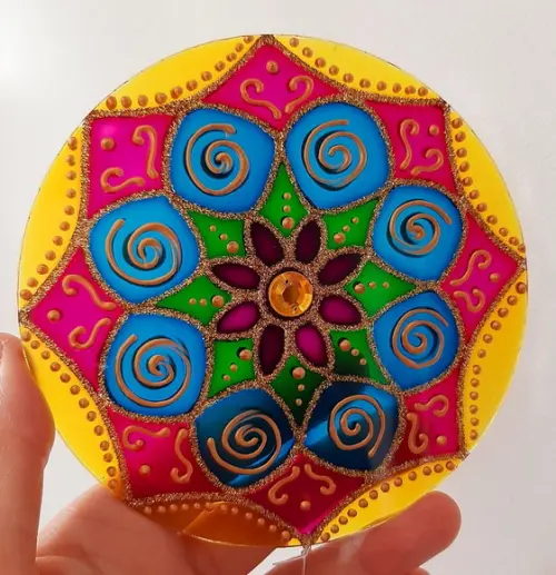 Mandala Vibrante 12cm