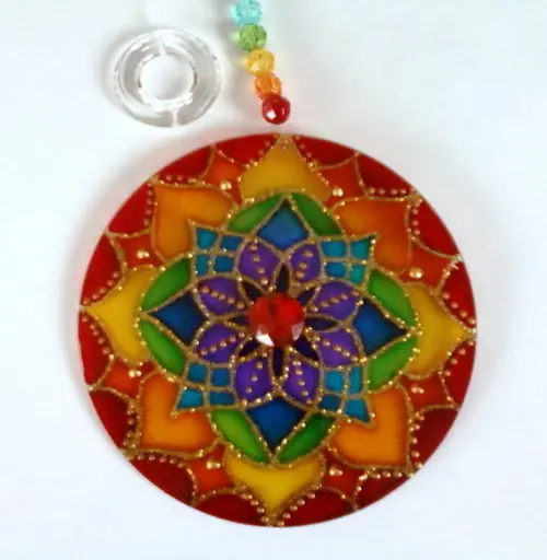 Mandalas 7 Cores 10cm